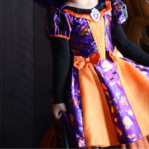 Kids Halloween Costume - Purple and Orange - Picture 5 of 6